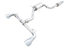 AWE Tuning 2022 VW GTI MK8 Touring Edition Exhaust - Chrome Silver Tips-1