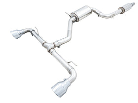 AWE Tuning 2022 VW GTI MK8 Touring Edition Exhaust - Chrome Silver Tips