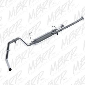 MBRP 09-19 Toyota Tundra 5.7L EC-Std. & SB/CC-SB Cat Back Single Side AL P Series Exhaust - 0