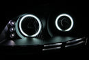 ANZO 2006-2009 Volkswagen Rabbit Projector Headlights w/ Halo Black (CCFL)-4