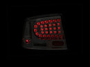 ANZO 2006-2008 Dodge Charger LED Taillights Dark Smoke-6