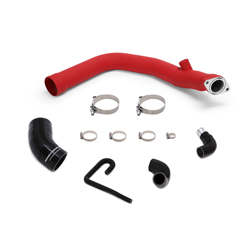 Mishimoto 2015 Subaru WRX Charge Pipe Kit - Wrinkle Red - 0