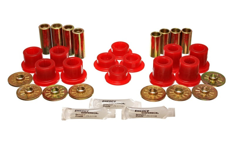 Energy Suspension 92-02 Dodge Viper Red Front Control Arm Bushing Set - 0