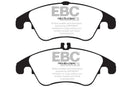 EBC 12+ Mercedes-Benz C250 Coupe 1.8 Turbo Sport Edition Yellowstuff Front Brake Pads-4