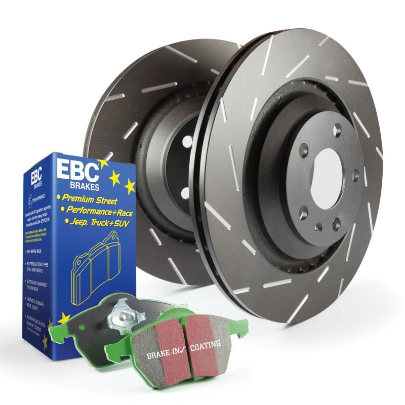 EBC S2 Kits Greenstuff Pads and USR Rotors - 0