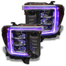 Oracle 20-21 GMC Sierra 2500/3500 HD RGB+W Headlight DRL Upgrade Kit - ColorSHIFT 2-10
