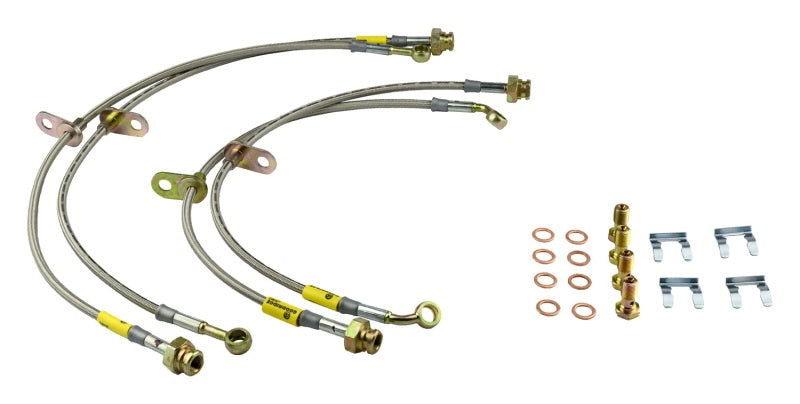 Goodridge 10-15 Chevrolet Camaro Stainless Steel Brake Line Kit - 0