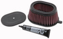 K&N 87-13 Kawasaki KLR650 650 / 93-96 KLX650C 650 Replacement Air Filter-3