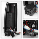 xTune Yukon Denali 99-00 LED Tail Lights Black ALT-JH-CCK88-LED-BK-10