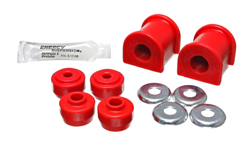 Energy Suspension 03-08 Lexus / 03-08 Toyota 4Runner Red 17mm Rear Sway Bar Bushing Kit - 0