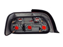 ANZO 1992-1998 BMW 3 Series E36 Coupe/Convertible Taillights Red/Smoke-4