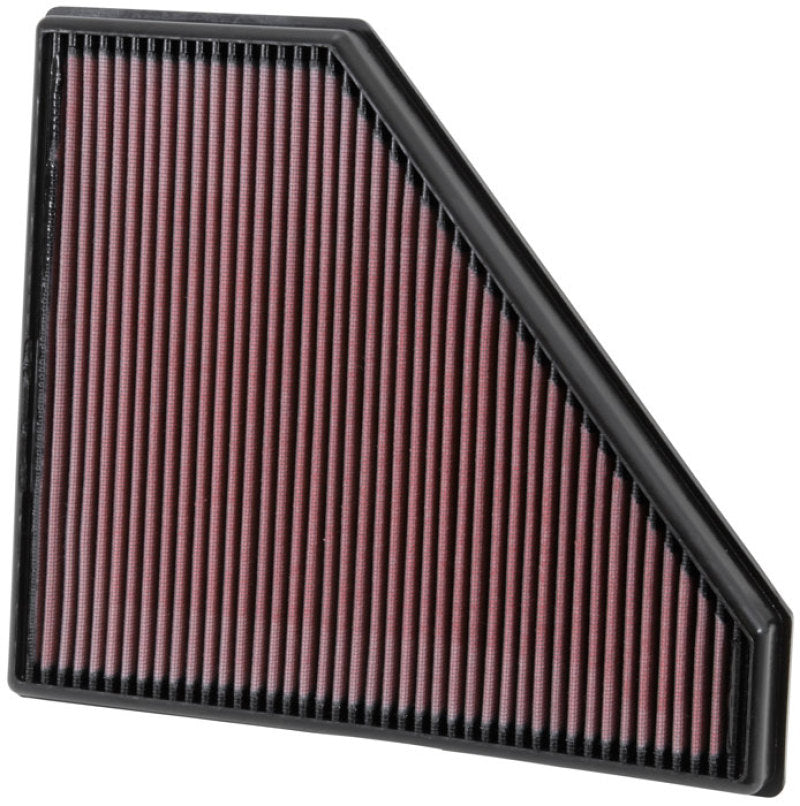 K&N Replacement Panel Air Filter 12.313in OS L x 10.313in OS W x 1.188in H for 13-14 Cadillac ATS - 0