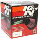 K&N Univ Rubber Round Tapered Filter 4.375in Flg ID/10 Deg Flg Angle 6in B OD/4.625in T OD/6.5in H-11