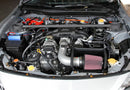 K&N 13 Subaru BRZ 2.0L / 13 Scion FR-S 2.0L Silver 69 Series Typhoon Intake-5