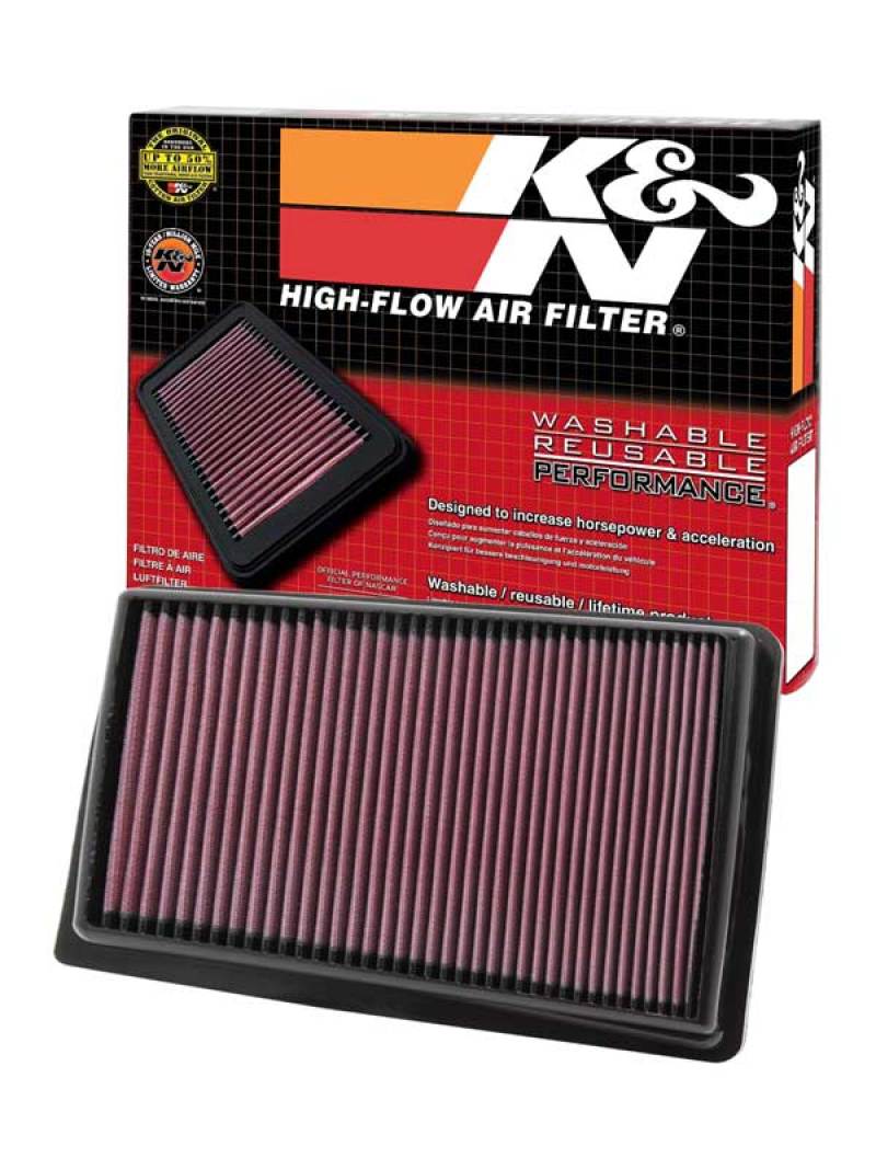 K&N 09 Hyundai Genesis 4.6L V8 Drop In Air Filter