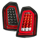 ANZO 11-14 Chrysler 300 LED Taillights Black w/ Sequential-1
