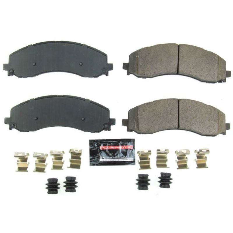 Power Stop 2019 Ram 2500 Front Z23 Evolution Sport Brake Pads w/Hardware - 0