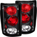 ANZO 2000-2005 Ford Excursion Taillights Black-2