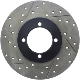 StopTech Slotted & Drilled Sport Brake Rotor - 0