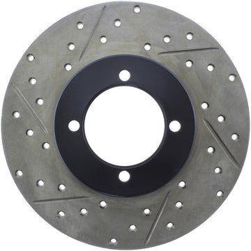 StopTech Slotted & Drilled Sport Brake Rotor - 0