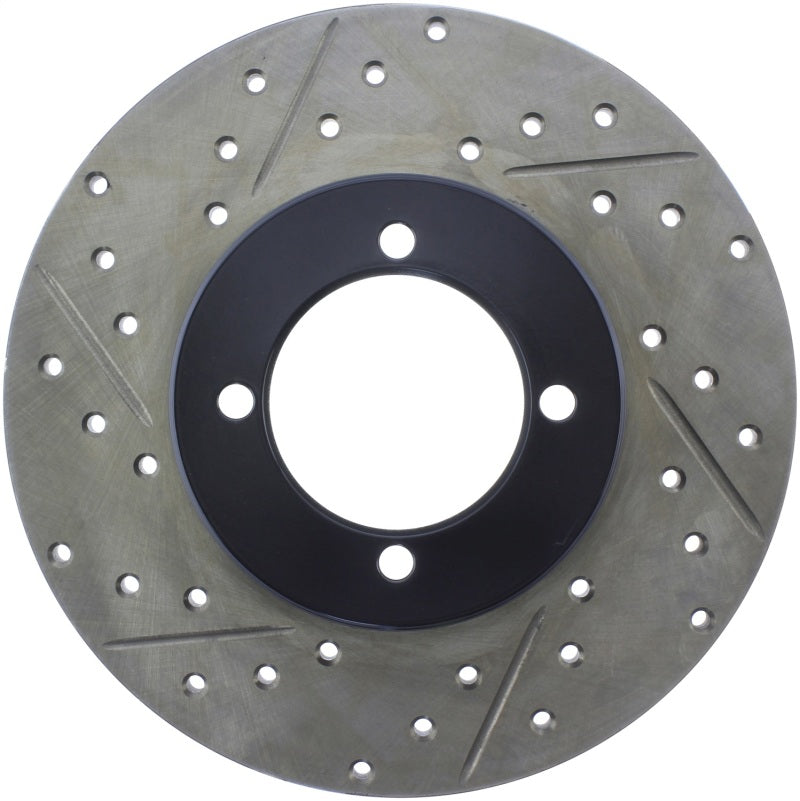 StopTech Slotted & Drilled Sport Brake Rotor - 0