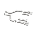 MagnaFlow Axle-Back, SS, 3in, Quad Split Rear 3.5 Tips 2015 Dodge Challenger incl SRT Hellcat-31