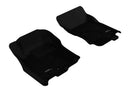 3D MAXpider 2005-2015 Nissan Pathfinder/Xterra Kagu 1st Row Floormat - Black-1