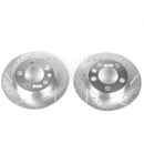 Power Stop 99-06 Audi TT Rear Evolution Drilled & Slotted Rotors - Pair-1