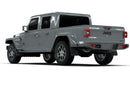 Rally Armor 19-25 Jeep JT Gladiator (Mojave/Rubicon) Black Mud Flap w/Metallic Black Logo-8