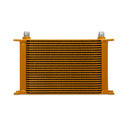 Mishimoto Universal 25-Row Oil Cooler - Gold-13