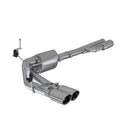 MBRP 2019+ Chevrolet Silverado 1500 4.5L/5.3L Pre-Axle Dual Side Exit w/ 4in OD Tip - AL-2