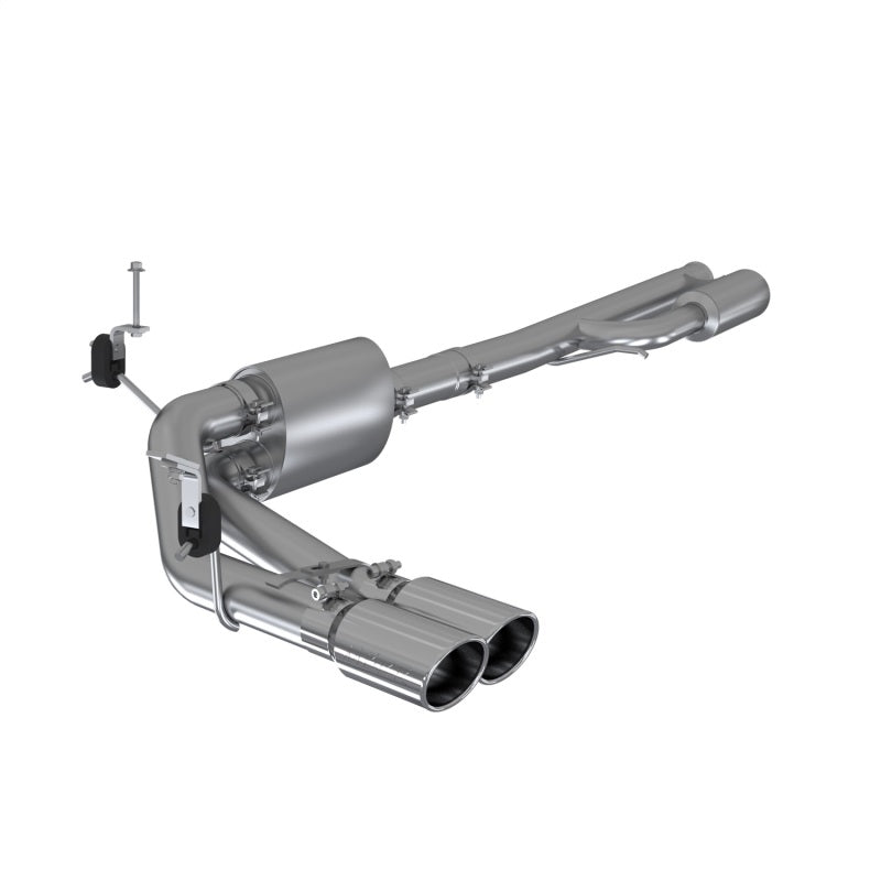 MBRP 2019+ Chevrolet Silverado 1500 4.5L/5.3L Pre-Axle Dual Side Exite w/ 4in OD Tip - AL - 0