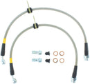 StopTech 97-01 Prelude Rear SS Brake Lines-4
