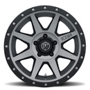 ICON Rebound 17x8.5 5x5.5 0mm Offset 4.75in BS 77.9mm Bore Titanium Wheel-2