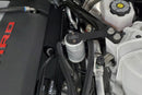 J&amp;L 16-24 Chevrolet Camaro LT1 6.2L Drivers Side Oil Separator 3.0 - Clear Anodized-2