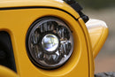 KC HiLiTES 07-18 Jeep JK 7in. Gravity LED Pro DOT Approved Replacement Headlight (Single)-9