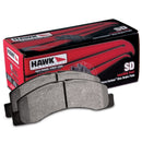 Hawk 07-08 Escalade 6.2 / 07-08 Avalanche Super Duty Rear Brake Pads-8