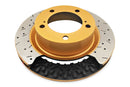 DBA 93-98 Supra Non-Turbo / 00-05 Lexus IS300 Front Drilled & Slotted 4000 Series Rotor-5