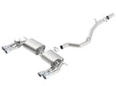 Borla 13-15 Audi S3 S-Type Dual Round Rolled Catback Exhaust-2