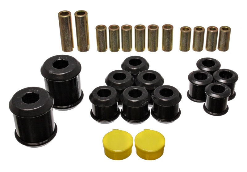 Energy Suspension 95-99 Mitsubishi Eclipse FWD/AWD Black Rear Control Arm Bushing Set - 0