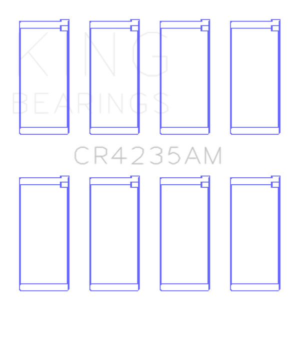 King Engine Bearings Hyundai 2.0L G4GC Rod Bearing Set - Size STD