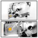 xTune Ford F250/350/450 Superduty 99-04 Crystal Headlights w/ Bumper Lights HD-JH-FF25099-AM-C-5