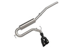 aFe Rebel Series 2.5in 409 SS Cat-Back Exhaust w/ Black Tip 2022 Ford Maverick-1