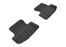 3D MAXpider 2015-2020 Ford Mustang Kagu 2nd Row Floormats - Black-1