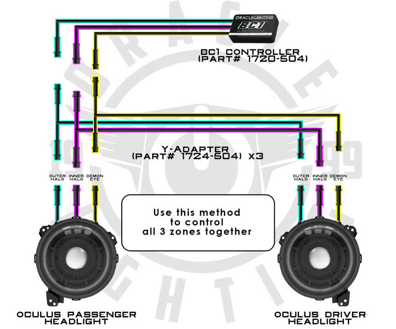 Oracle Lighting Wiring Harness