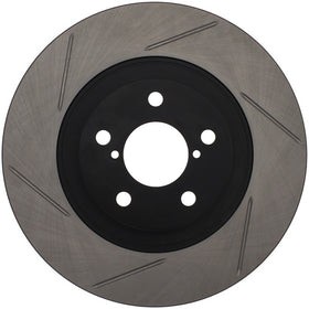 StopTech Power Slot 06-08 Subaru Legacy / 13 Scion FR-S / 13 Subaru BRZ Front Right Slotted Rotor - 0