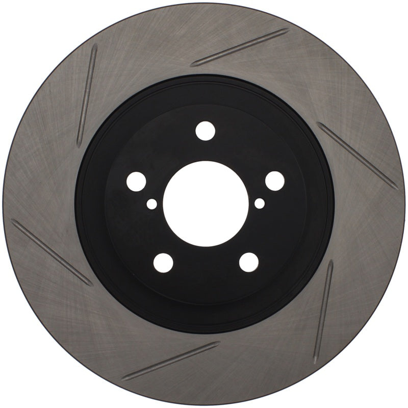 StopTech Power Slot 06-08 Subaru Legacy / 13 Scion FR-S / 13 Subaru BRZ Front Right Slotted Rotor - 0