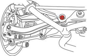 SPC Performance 00-09 Subaru Impreza / Legacy / Outback Rear Toe Kit (SINGLE ARM-REQUIRES 2) - 0