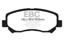 EBC 12+ Mazda CX-5 2 Ultimax2 Front Brake Pads-4