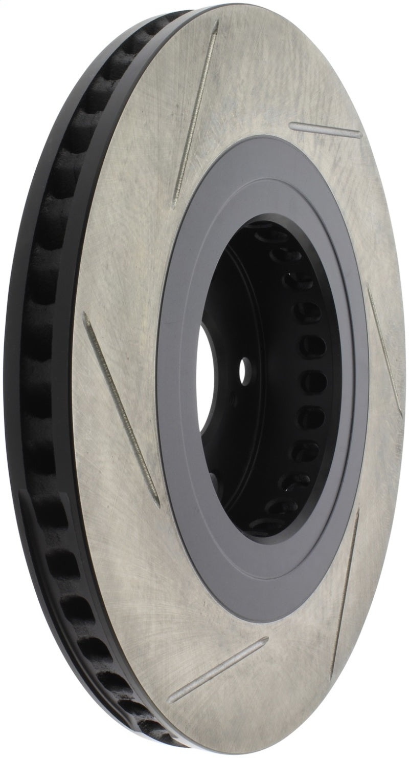 StopTech Power Slot 06 Lexus GS430 / 07-08 Lexus GS350/GS450H / 06-10 IS350 Slotted Left Front Roto - 0